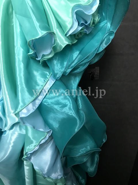 社交ダンスドレス・衣装のドレスネットアニエル / M8507・【チャコット ...